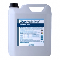 DIFEM POTENZA PLUS 5 Kg - Desinfectante Amonio Cuaternario Desengrasante